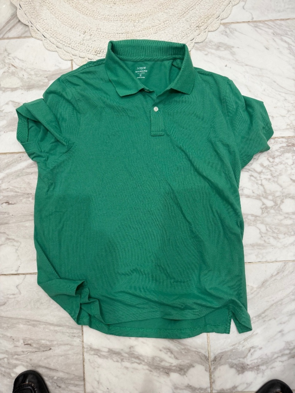 Men’s Large JCrew Green Polo